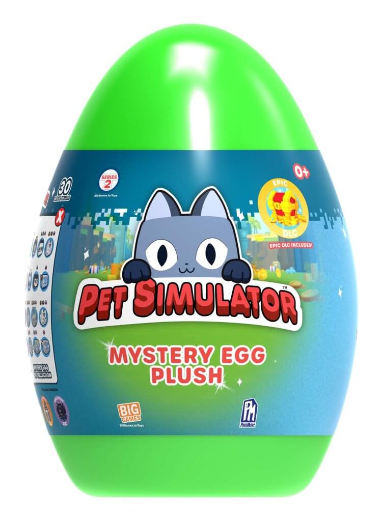 PETSIM Mystery Egg 6 inch Plush S2 (2)