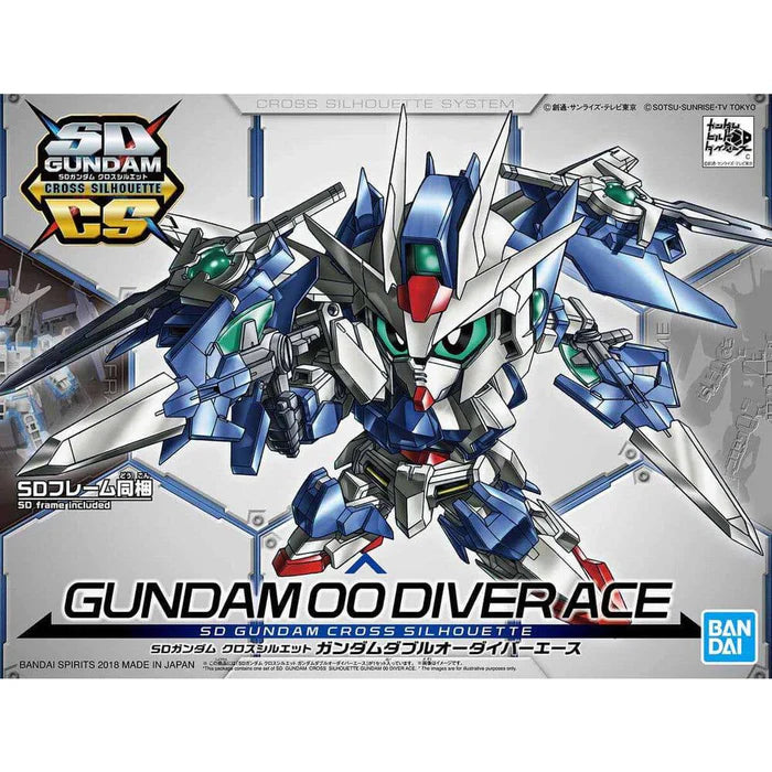 SD GUNDAM CROSS SILHOUETTE GUNDAM 00 DIVER ACE