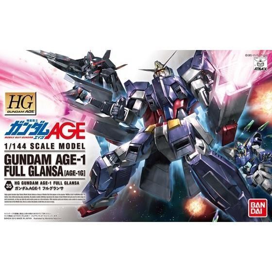 HG 1/144 GUNDAM AGE-1 FULL GRANSA