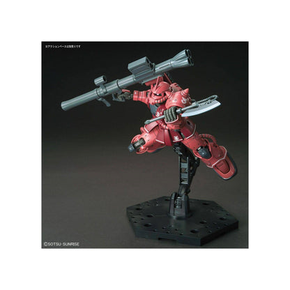 HG 1/144 MS-06s Zaku  II Principality Of Zeon Char Aznable S Mobile Suit Red Comet Ver