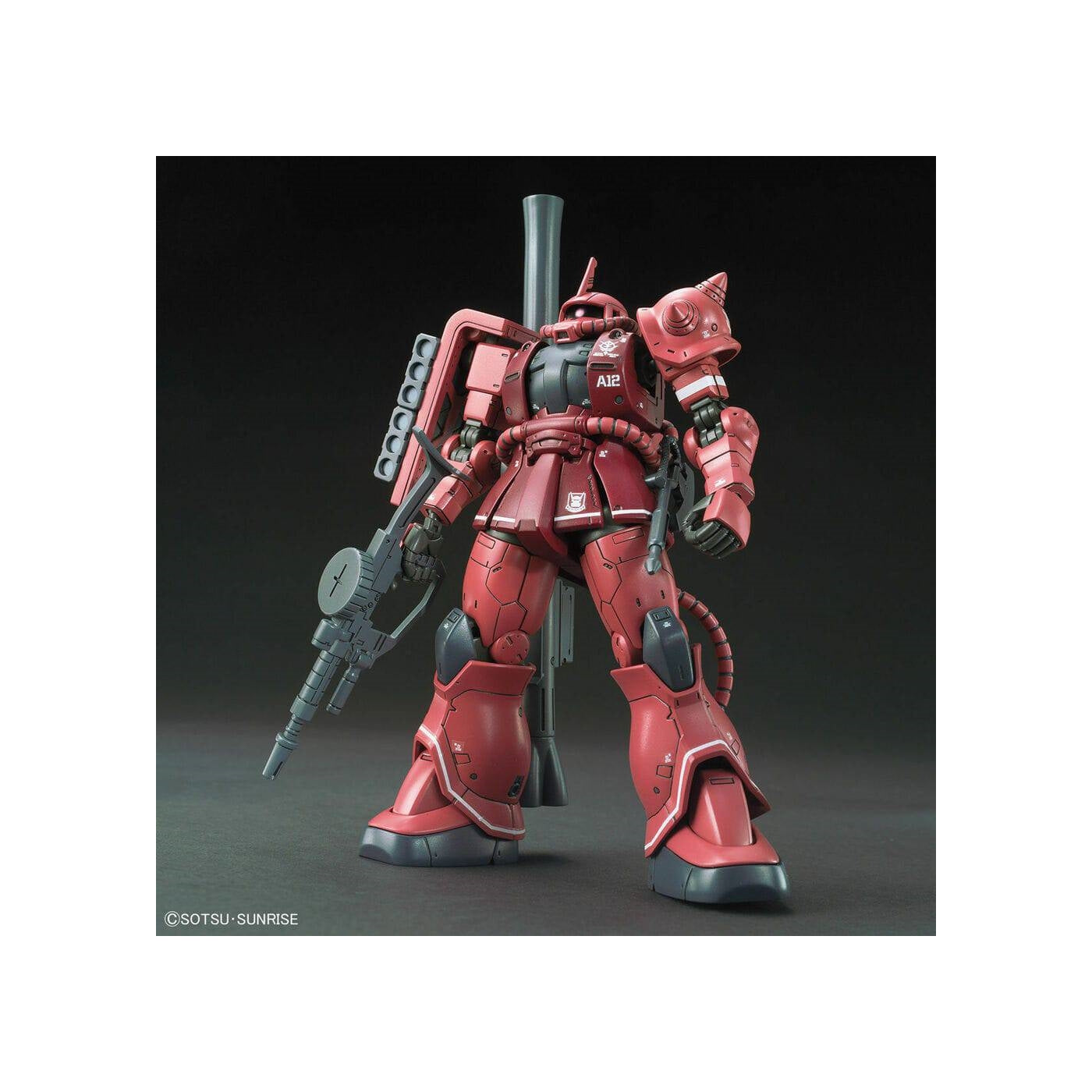 HG 1/144 MS-06s Zaku  II Principality Of Zeon Char Aznable S Mobile Suit Red Comet Ver