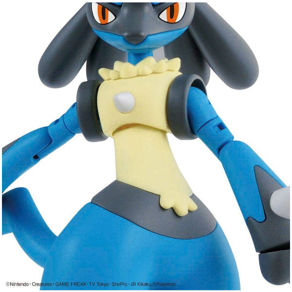 Pokemon Model Kit Riolu And Lucario