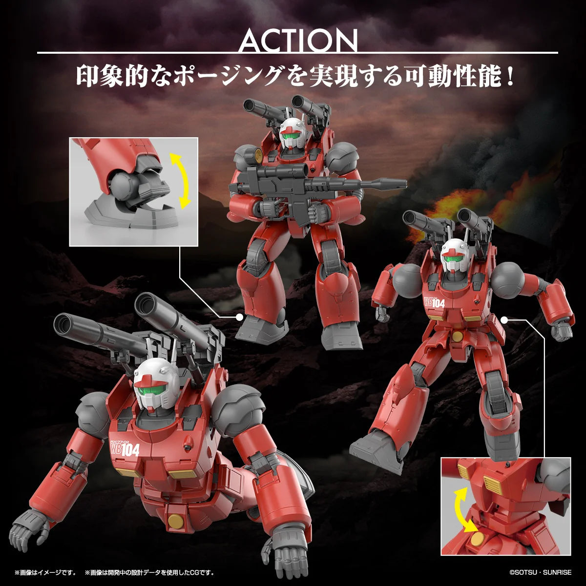 HG 1/144 GUNCANNON (CUCURUZ DOANS ISLAND Ver.)