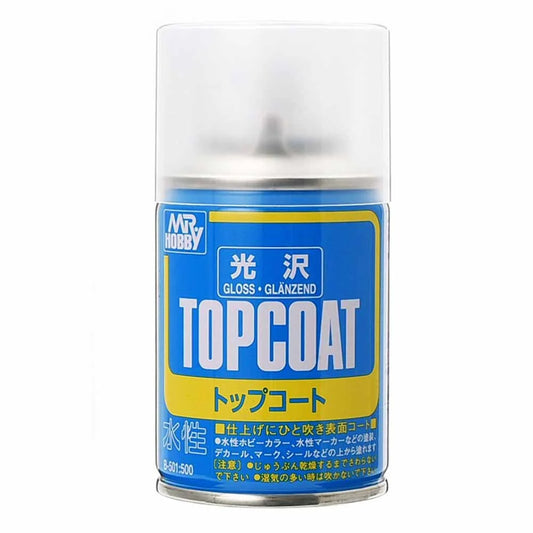 Mr Topcoat Gloss Clear Spray