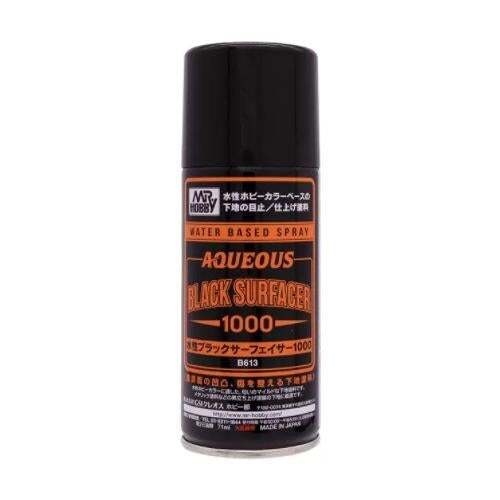 Aqueous Black Surfacer 1000 Spray