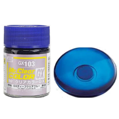 Mr Clear Color GX Deep Clear Blue