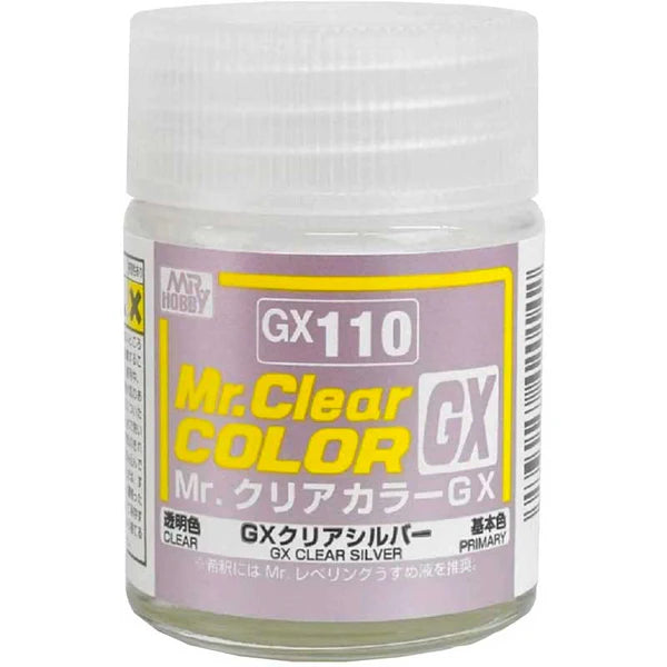 Mr Clear Color GX Clear Silver