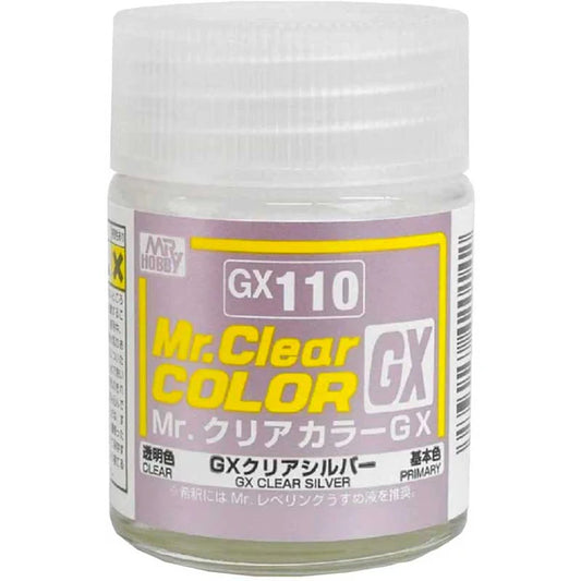 Mr Clear Color GX Clear Silver