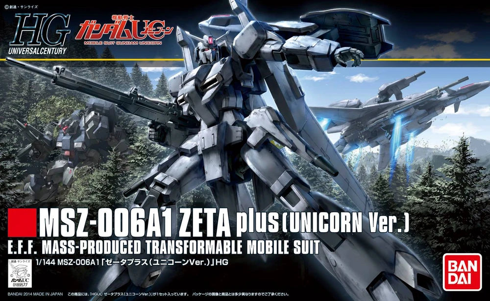 1/144 HGUC ZETA PLUS UNICORN Ver.