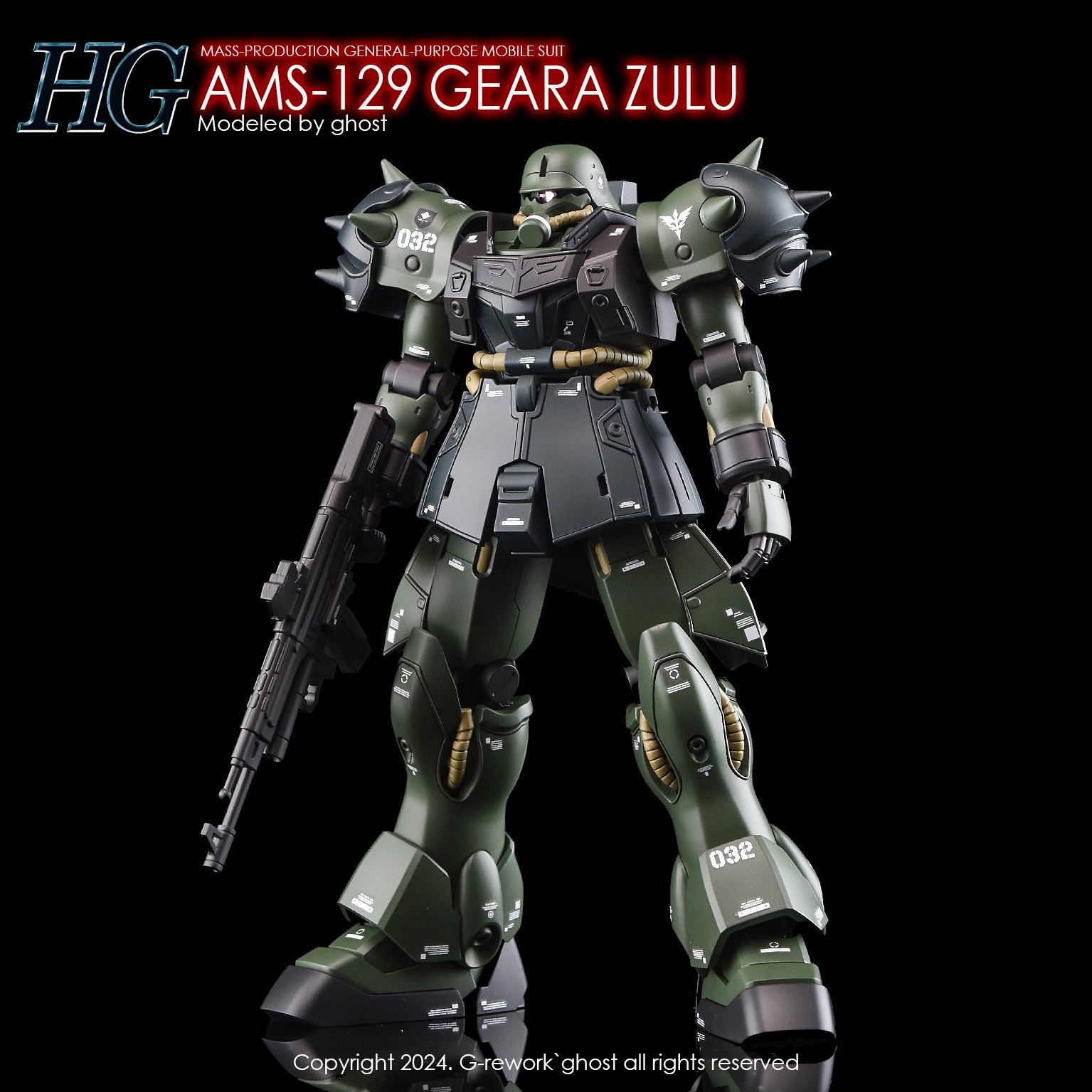 G-rework Decals [HG] GEARA ZULU