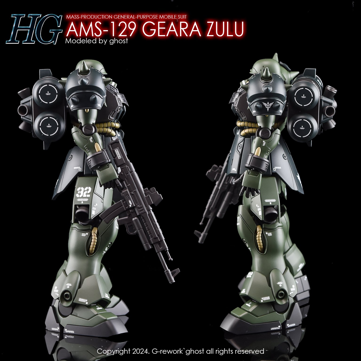 G-rework Decals [HG] GEARA ZULU