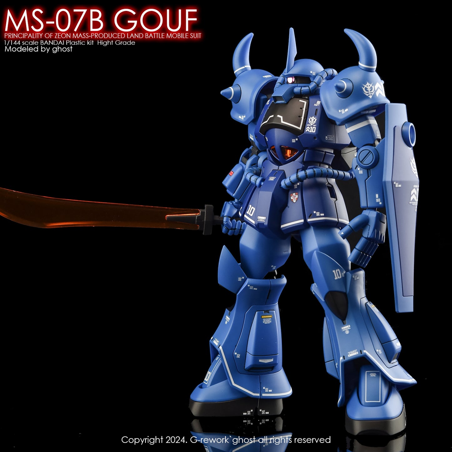 G-rework Decals [HG] MS-07B GOUF