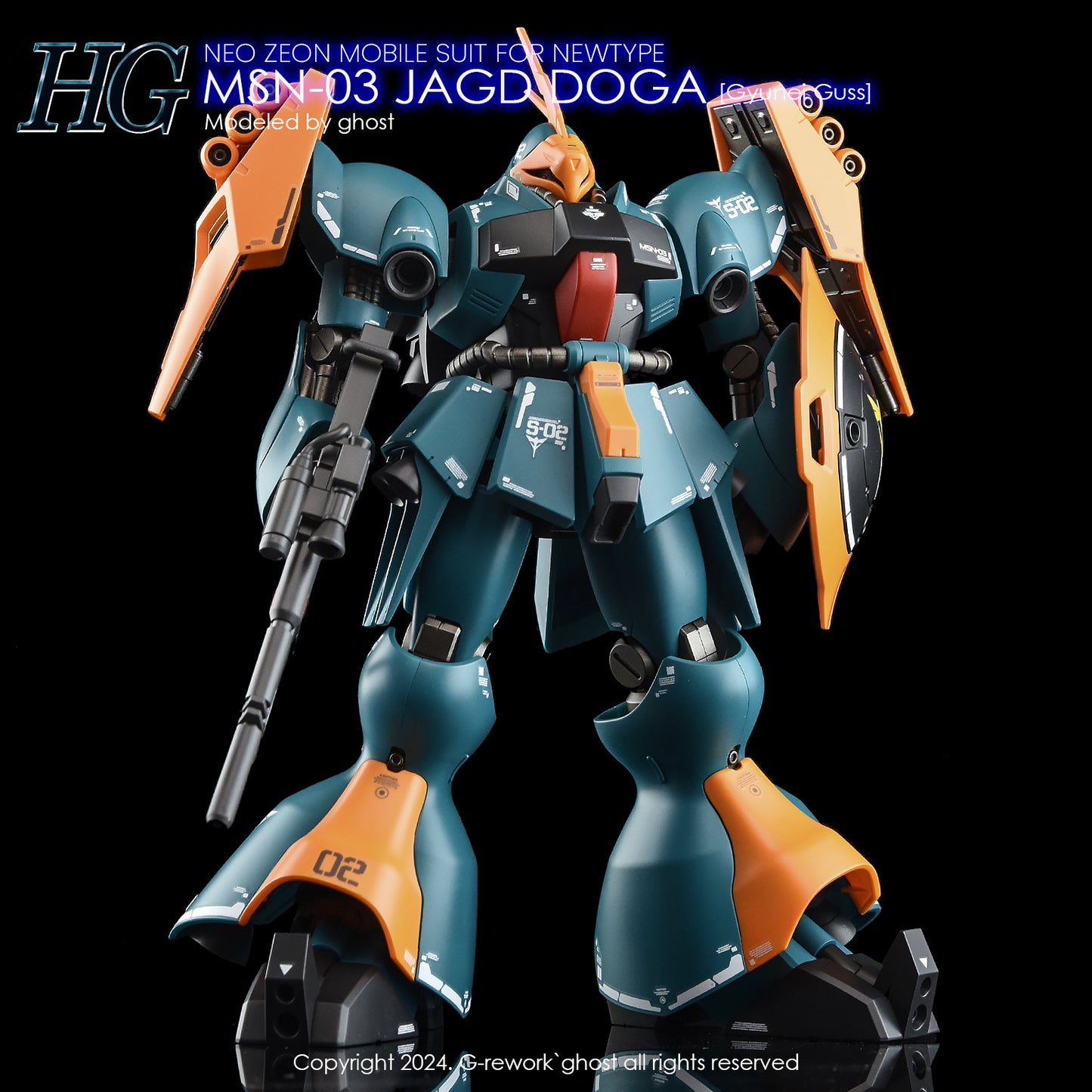 G-rework Decals [HG] JAGD DOGA [Gyunei]