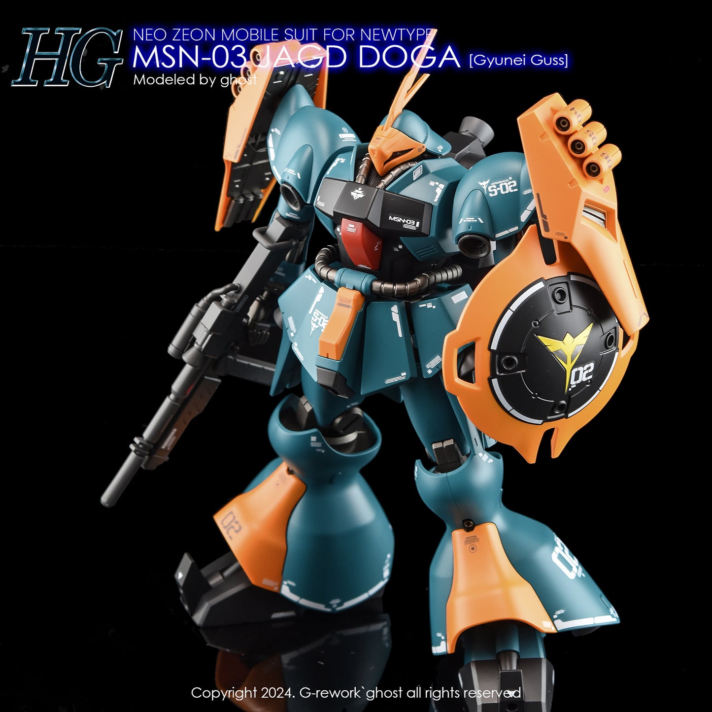 G-rework Decals [HG] JAGD DOGA [Gyunei]