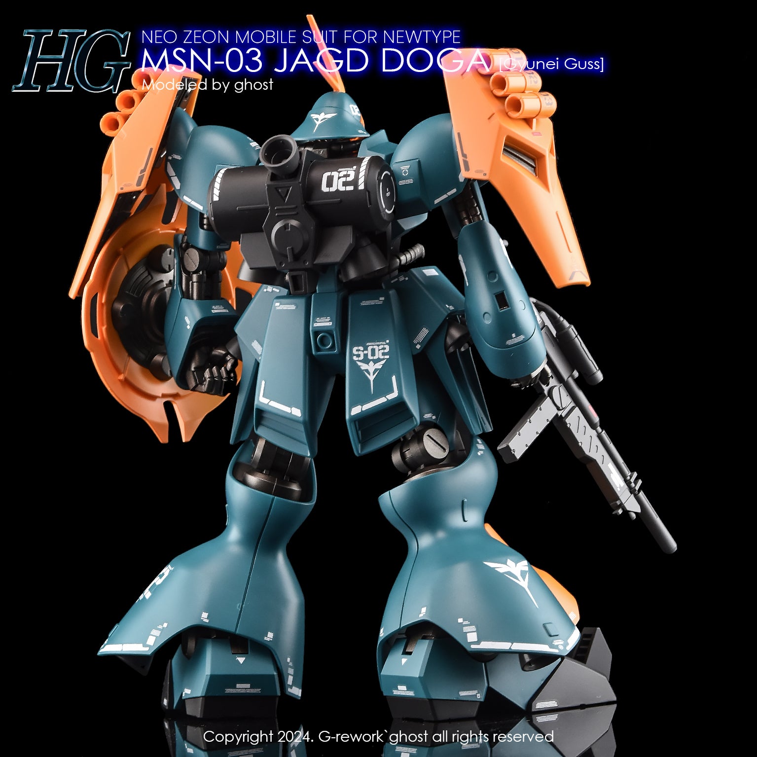 G-rework Decals [HG] JAGD DOGA [Gyunei]