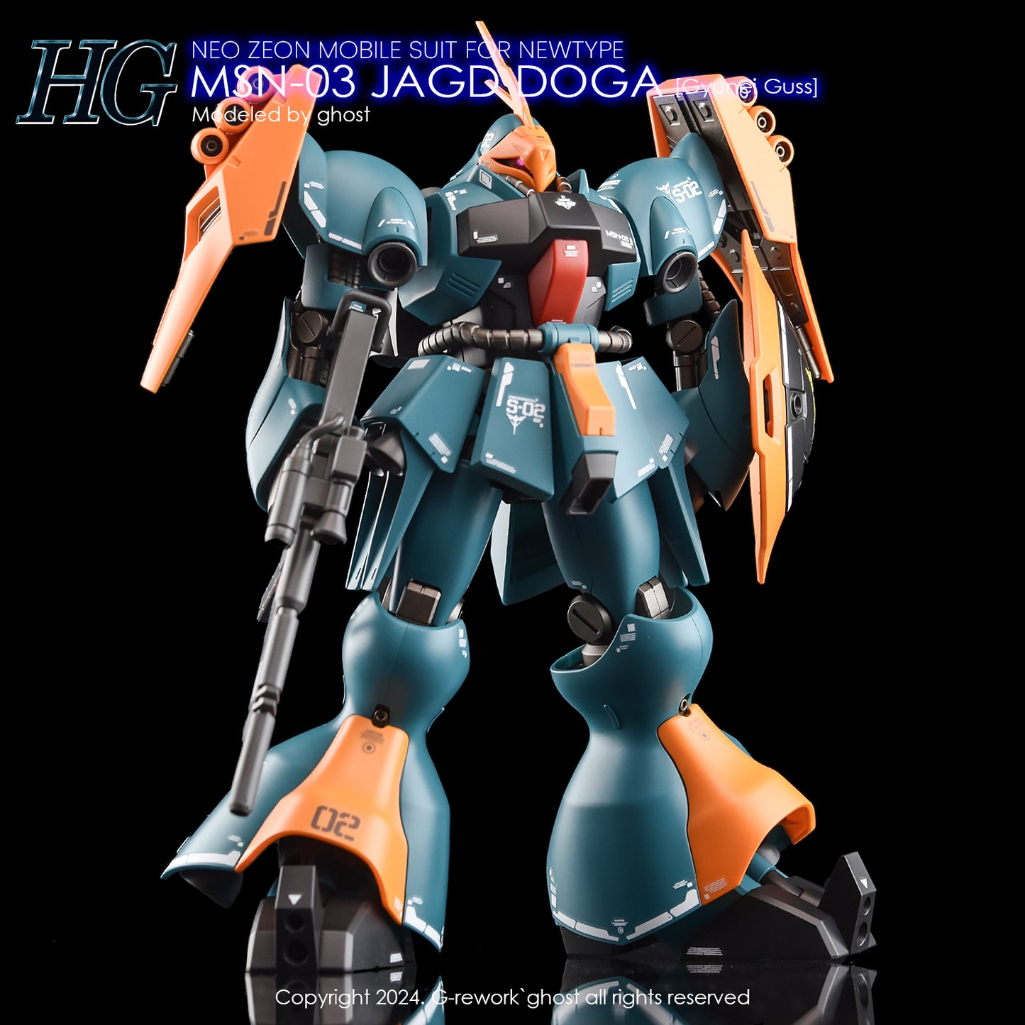 G-rework Decals [HG] JAGD DOGA [Gyunei]