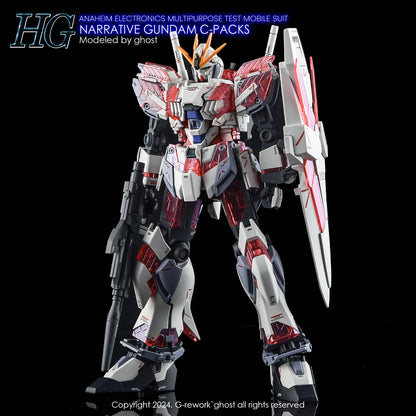 [HG] RX-9/C NARRATIVE GUNDAM C-PACK