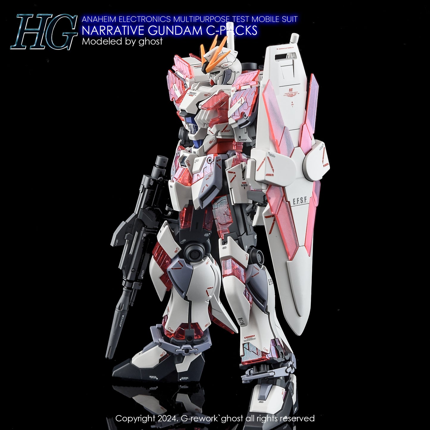 [HG] RX-9/C NARRATIVE GUNDAM C-PACK