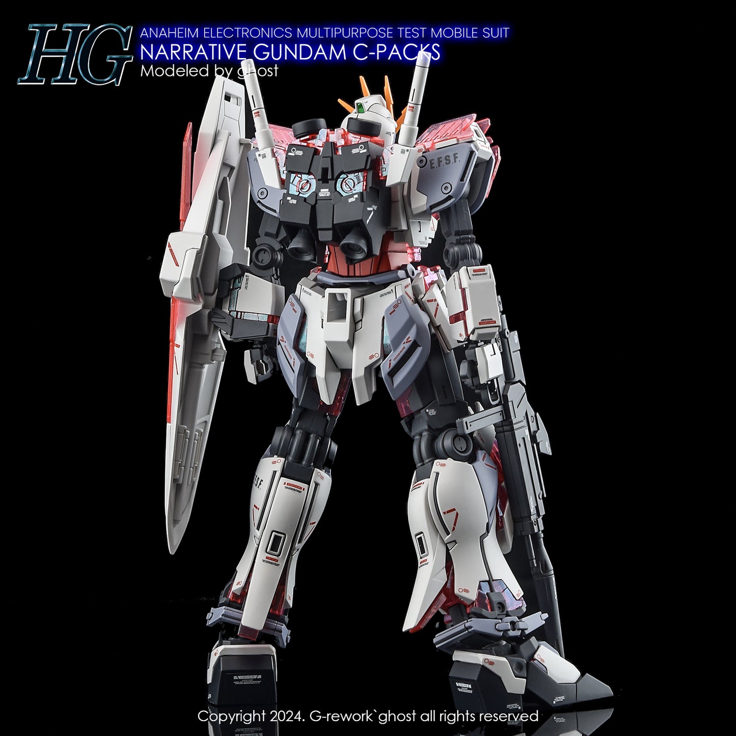 [HG] RX-9/C NARRATIVE GUNDAM C-PACK