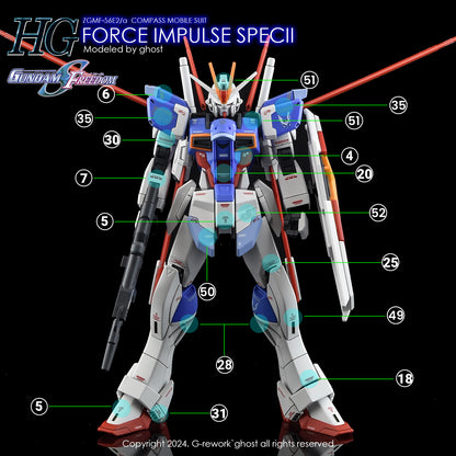 G-rework Decals [HG] [SEED] FORCE IMPULSE GUNDAM