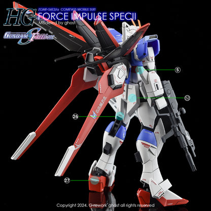 G-rework Decals [HG] [SEED] FORCE IMPULSE GUNDAM