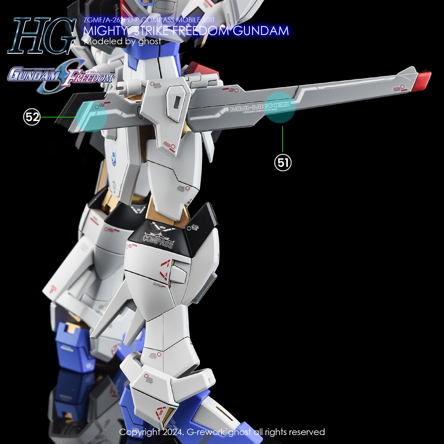 [Pre-order][HG] [SEED] MIGHTY STRIKE FREEDOM