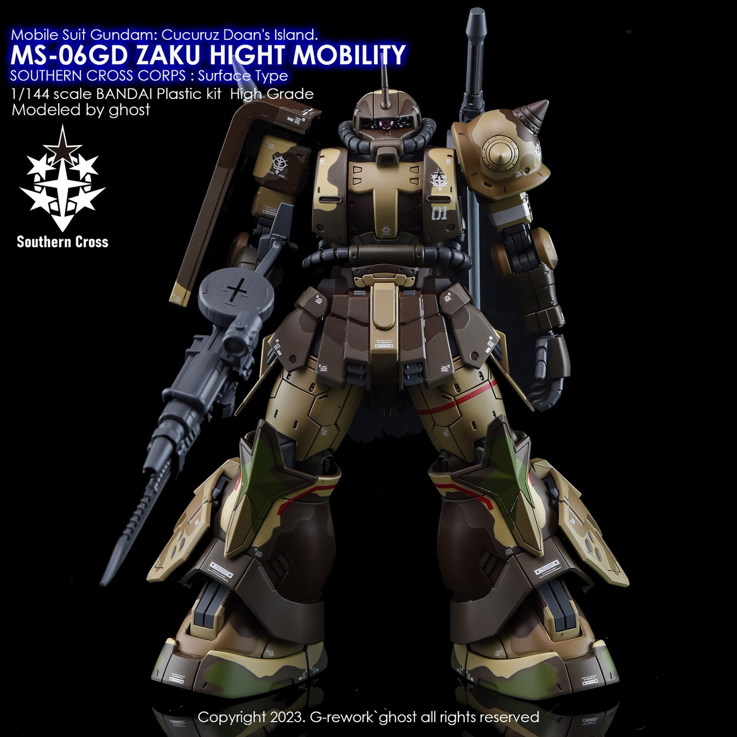 [HG] MS-06GD ZAKU HIGHT MOBILITY GROUND TYPE