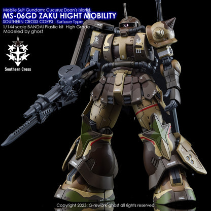 [HG] MS-06GD ZAKU HIGHT MOBILITY GROUND TYPE