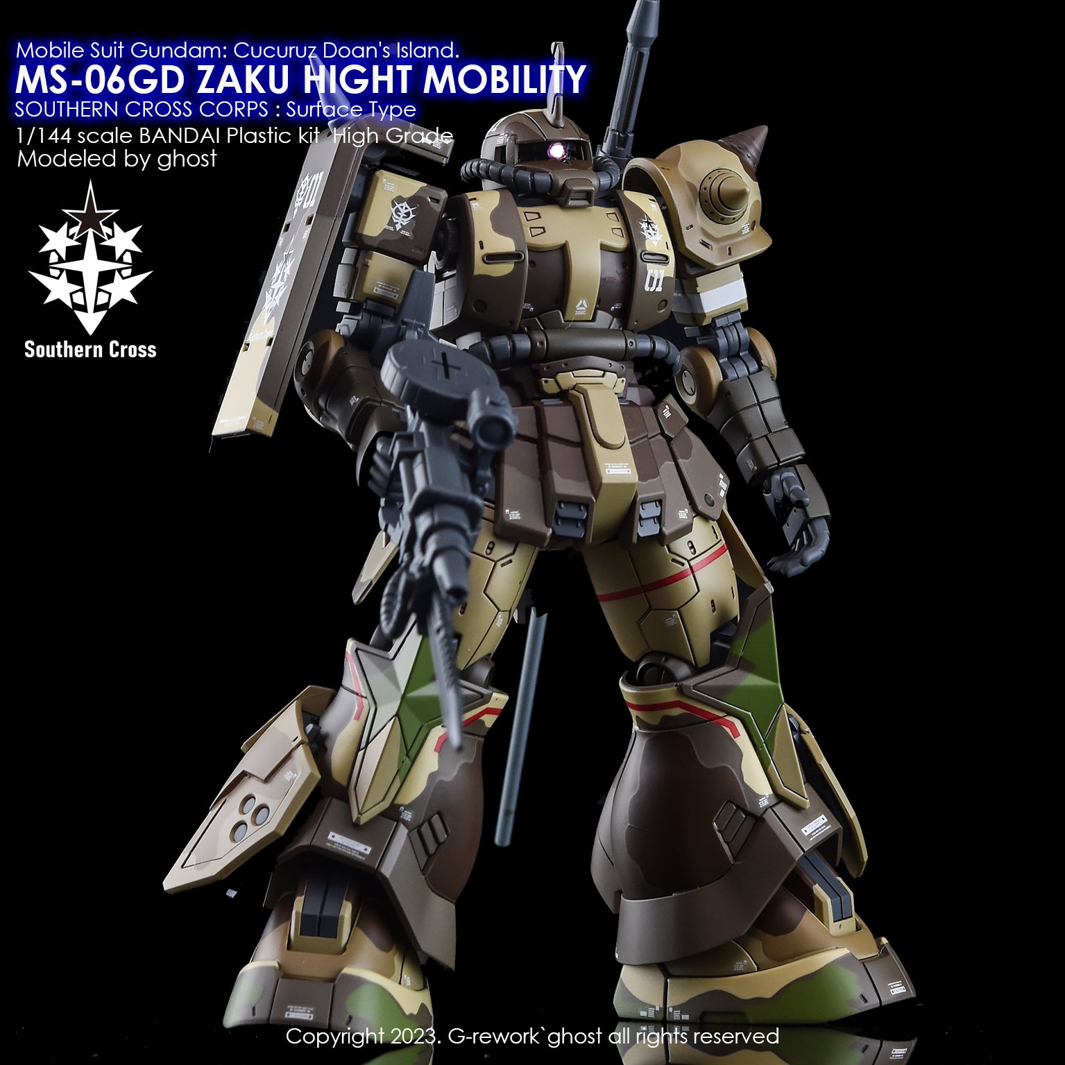 [HG] MS-06GD ZAKU HIGHT MOBILITY GROUND TYPE