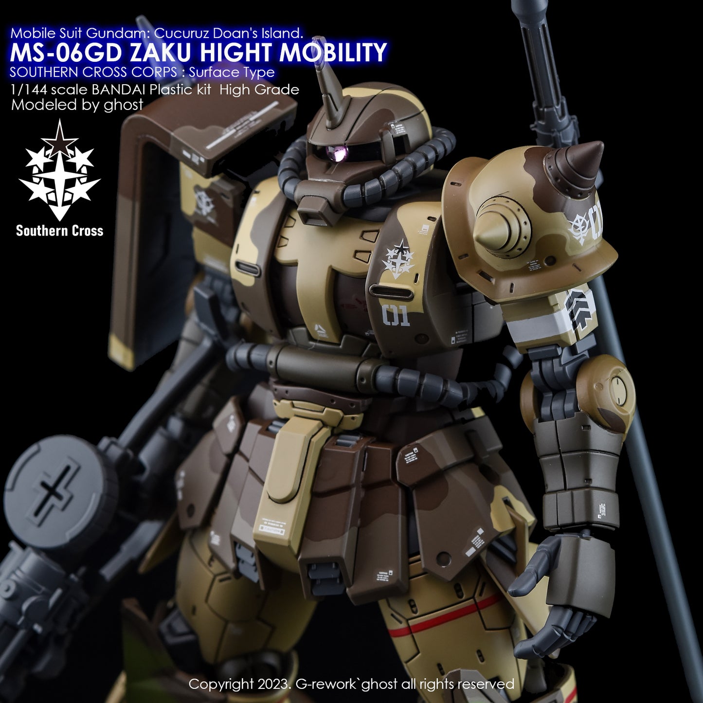 [HG] MS-06GD ZAKU HIGHT MOBILITY GROUND TYPE