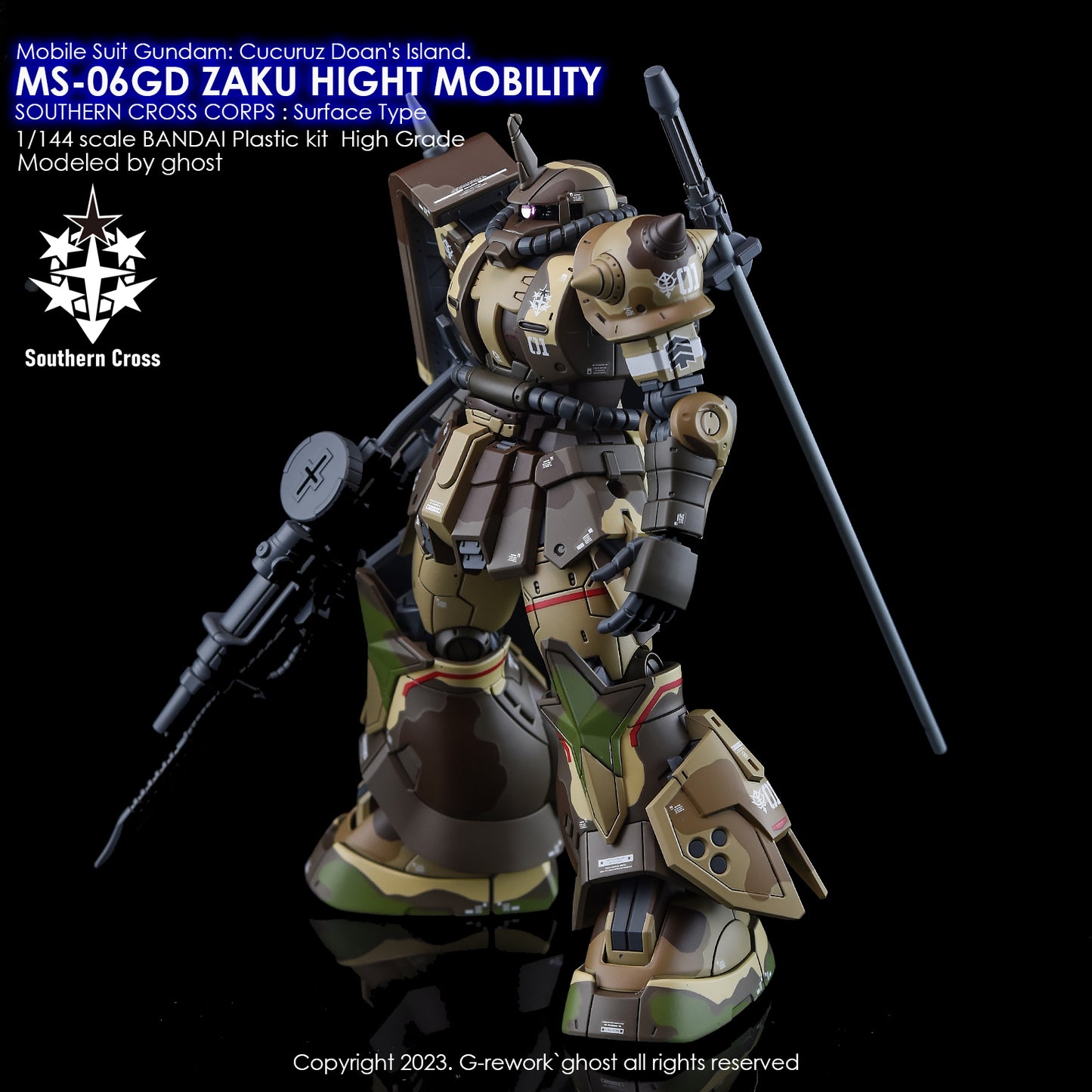 [HG] MS-06GD ZAKU HIGHT MOBILITY GROUND TYPE