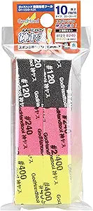 Kamiyasu-Sanding Stick 10mm-Assortment Set A