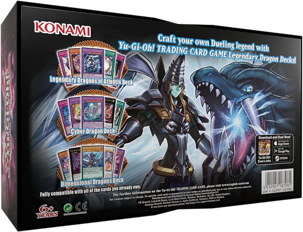  YU-GI-OH! TCG LEGENDARY DRAGON DECKS UNLIMITED REPRINT