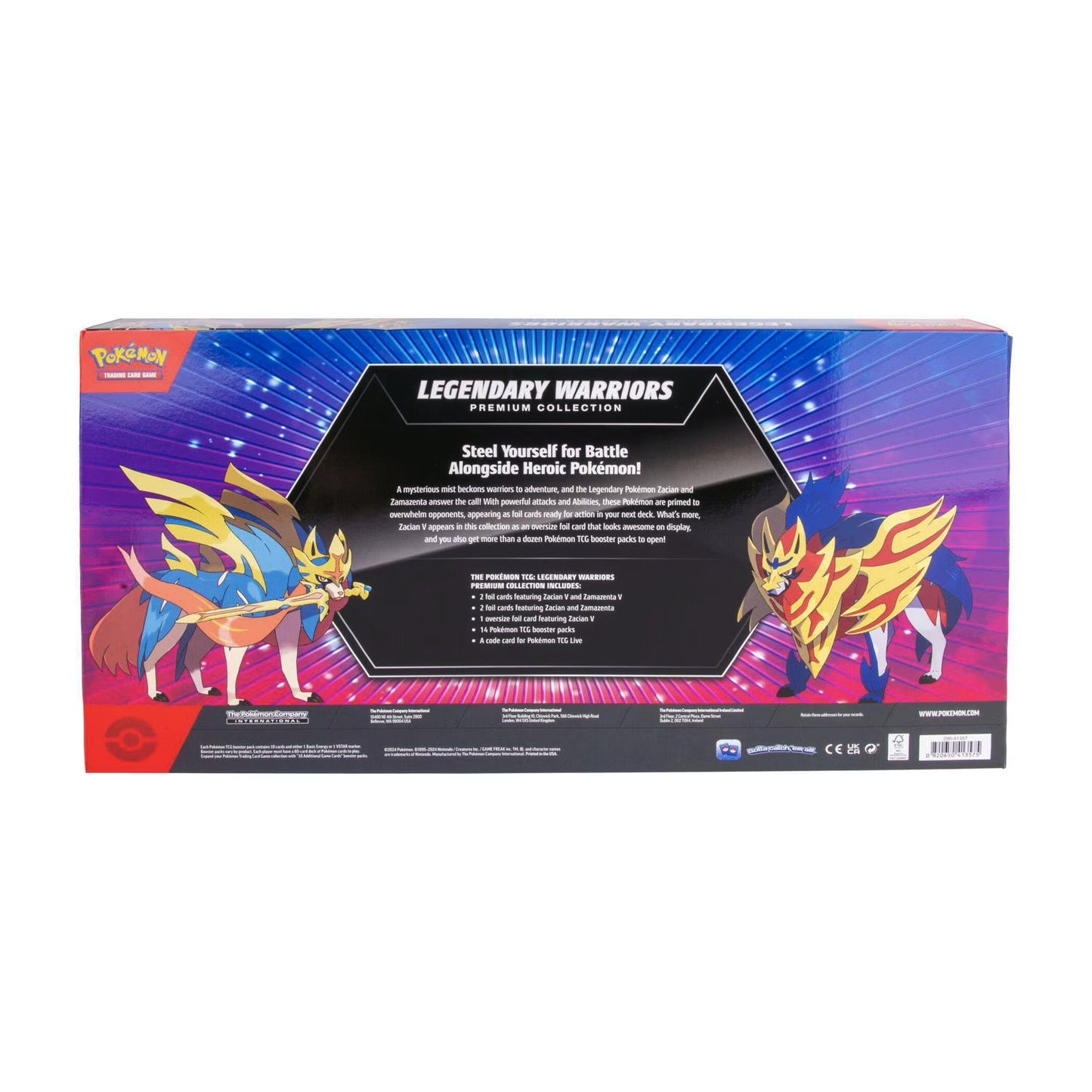 Pokemon TCG Legendary Warriors Premium SWSH HH Box