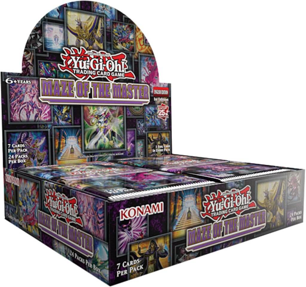 YU-GI-OH! TCG Maze of the Master - 7 x Card Booster