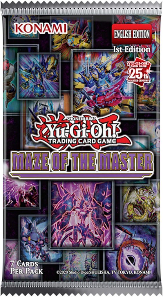 YU-GI-OH! TCG Maze of the Master - 7 x Card Booster