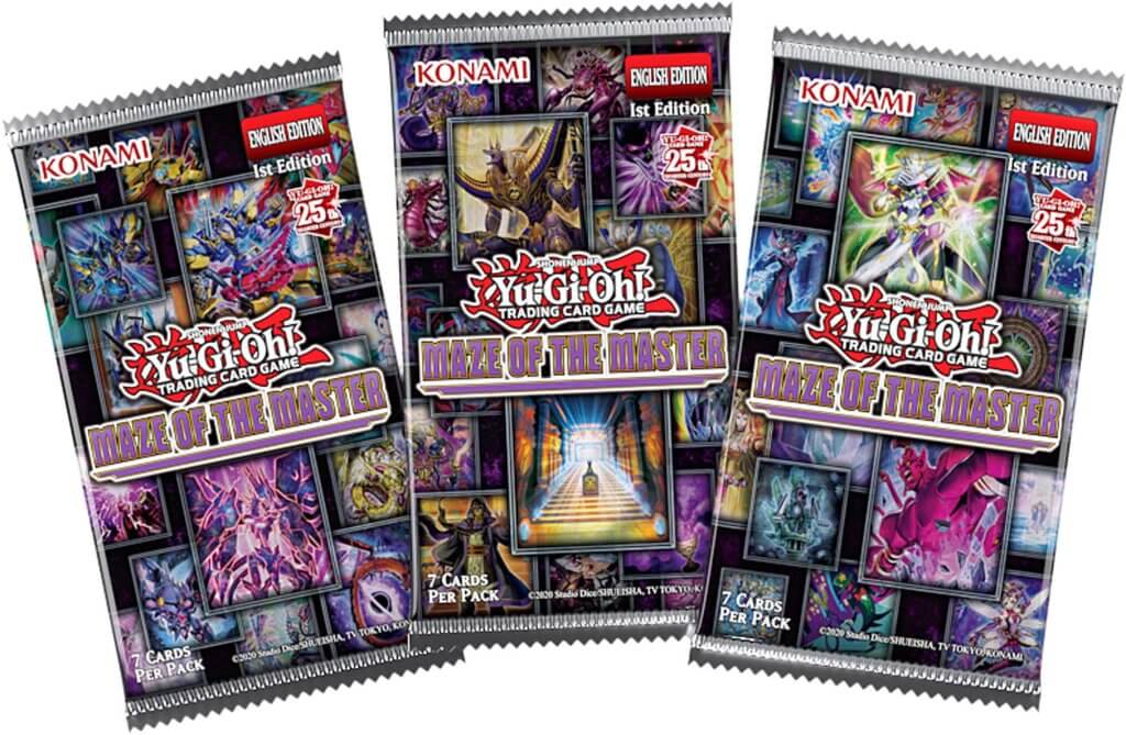 YU-GI-OH! TCG Maze of the Master - 7 x Card Booster