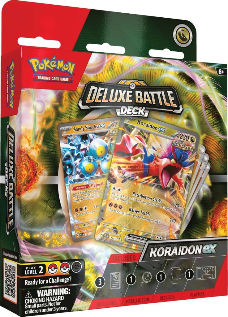 Pokemon TCG: Miraidon/ Koraidon ex Deluxe Battle Deck