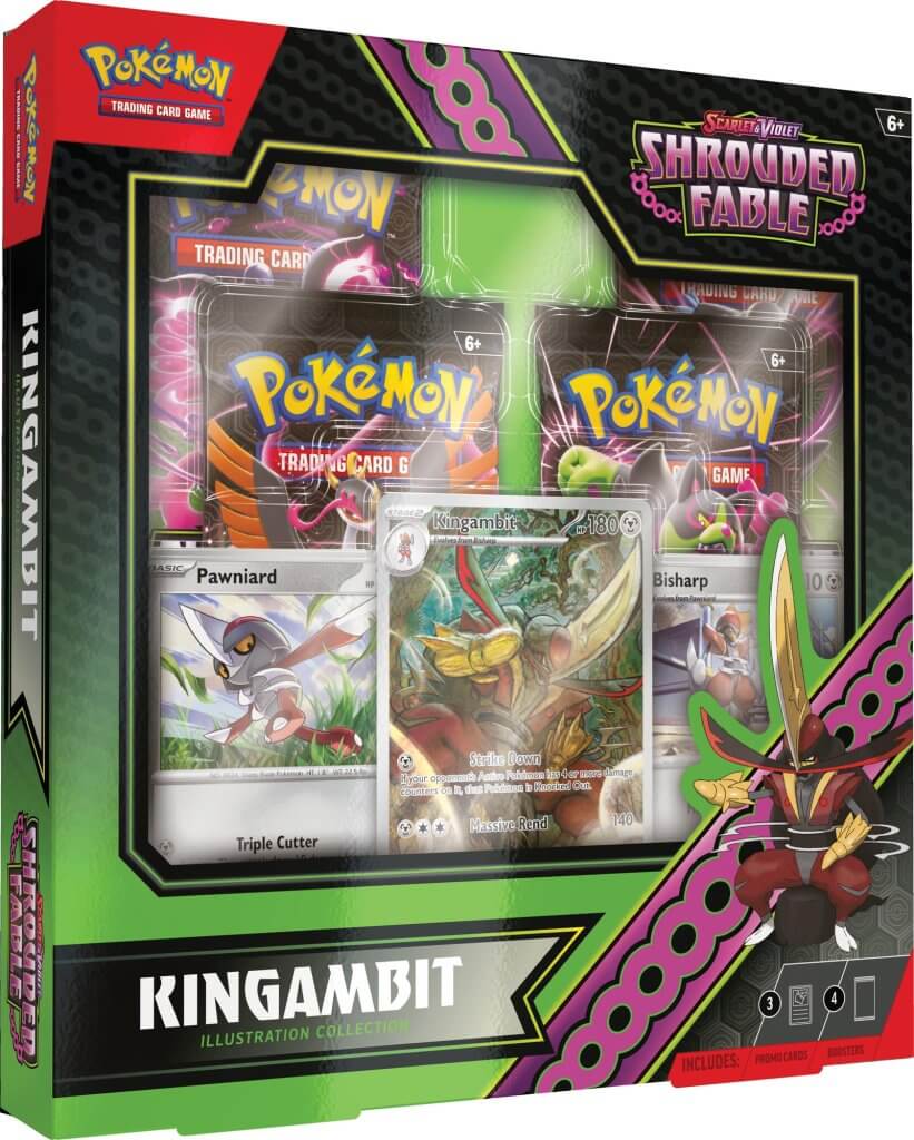 POKÉMON TCG Scarlet & Violet 6.5 Shrouded Fable Kingambit Illustration Collection