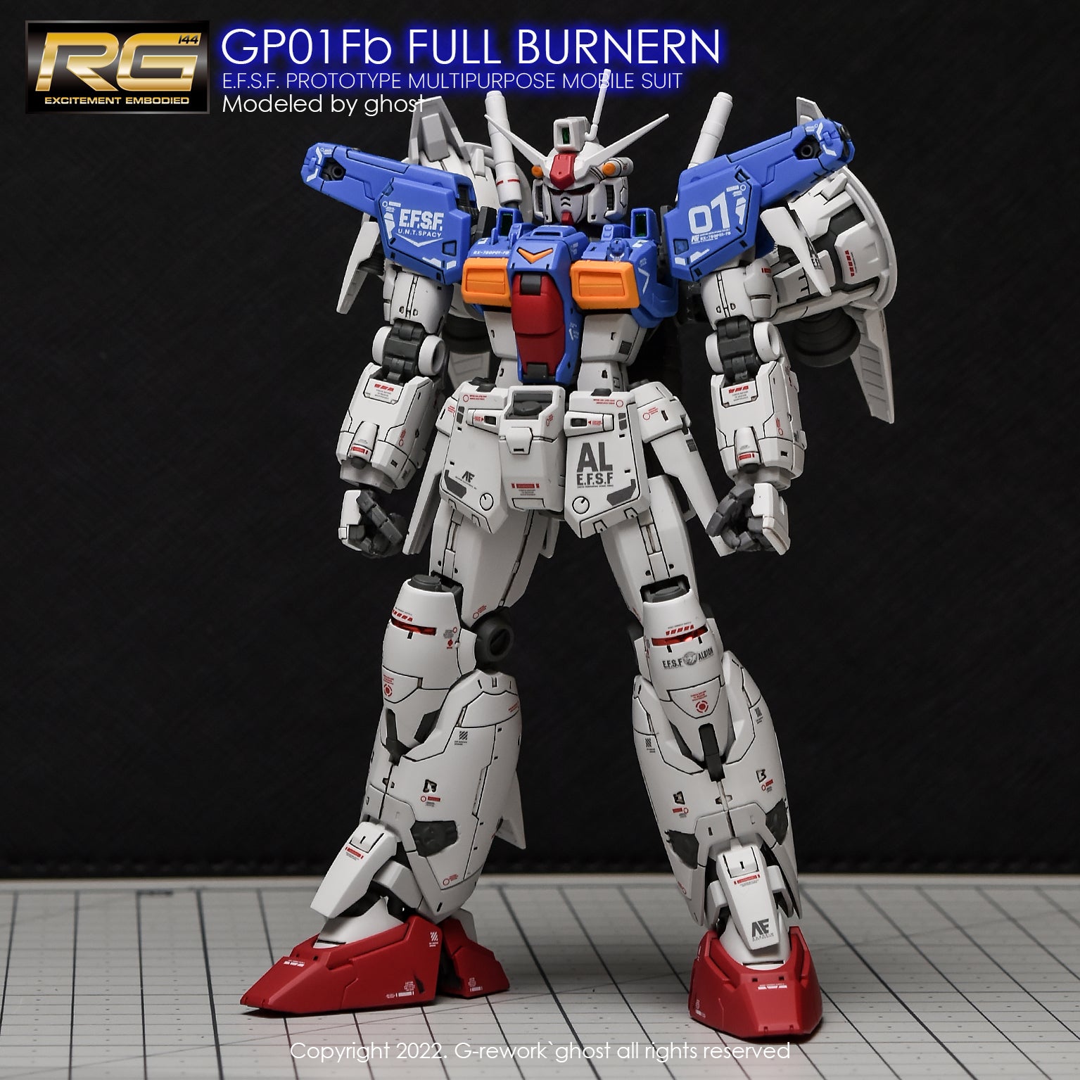 [RG] GUNDAM GP01Fb FULL BURNERN