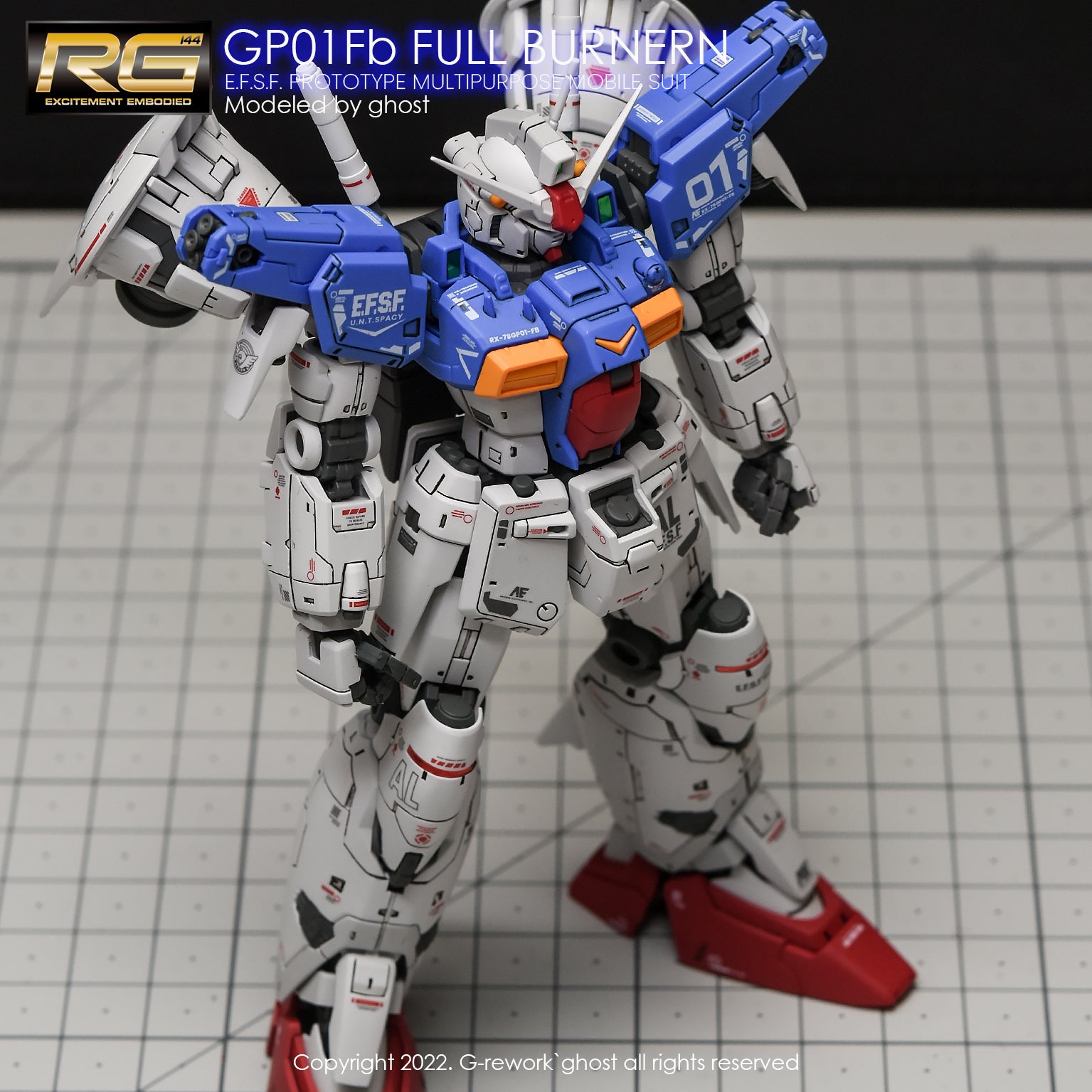 [RG] GUNDAM GP01Fb FULL BURNERN