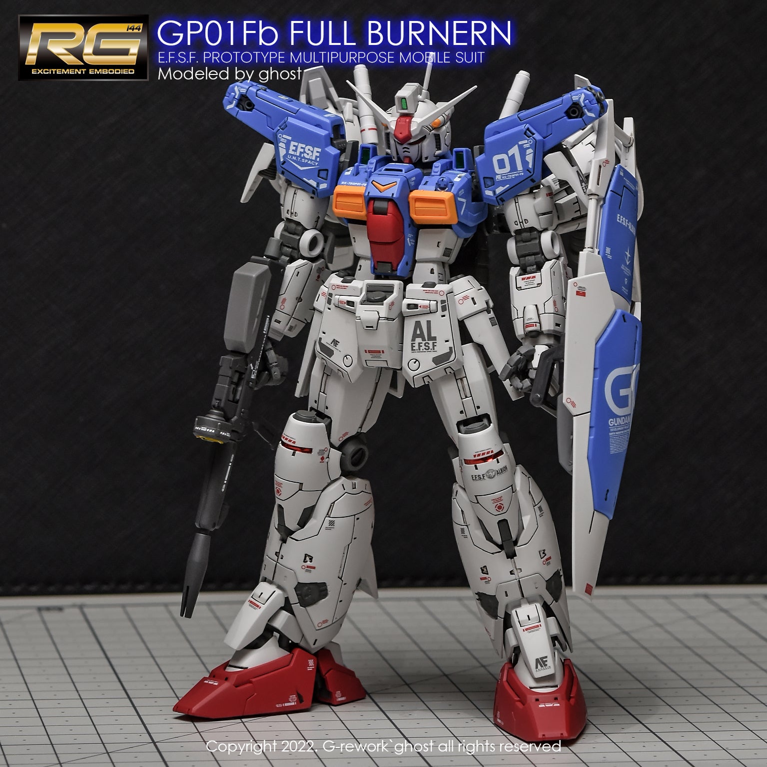 [RG] GUNDAM GP01Fb FULL BURNERN