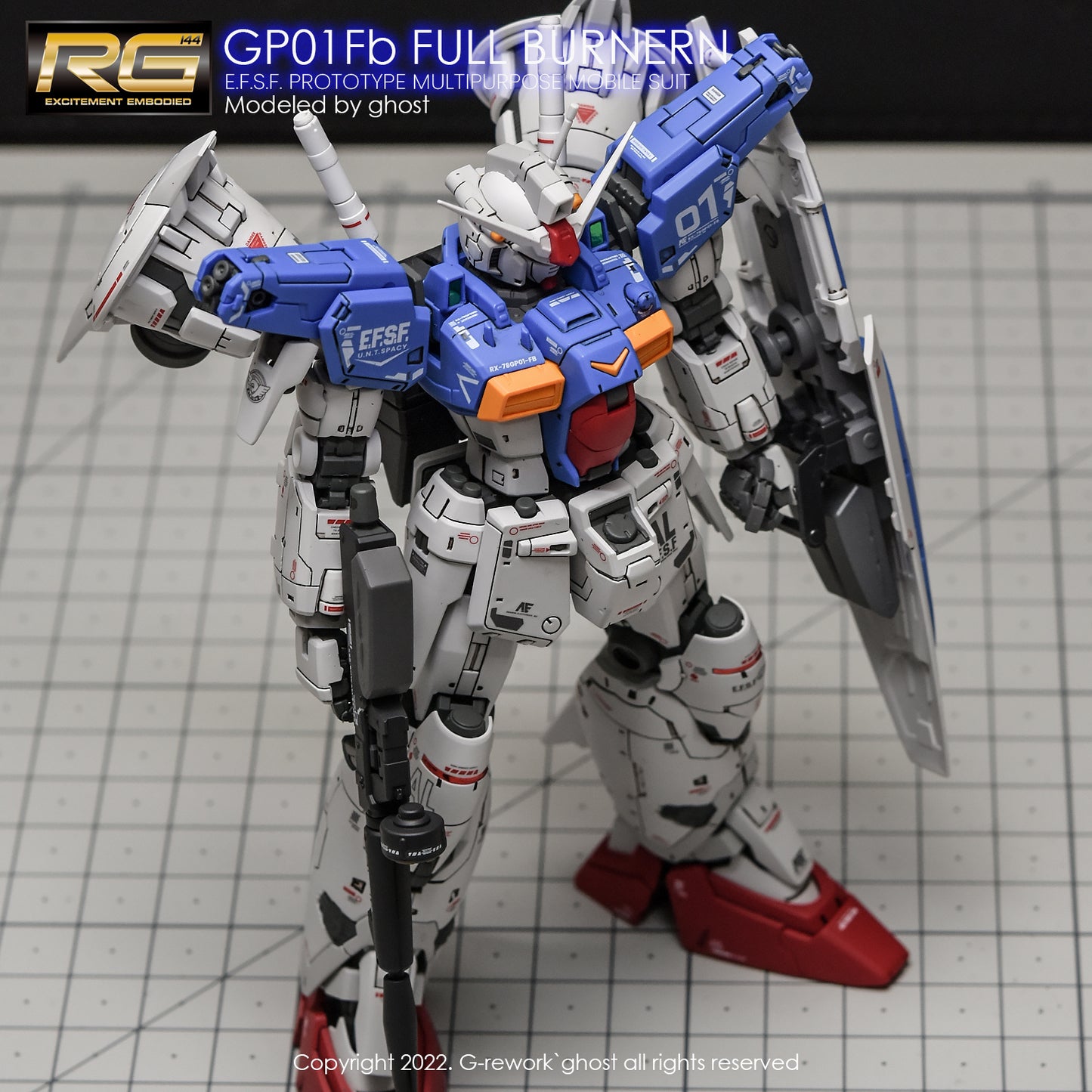 [RG] GUNDAM GP01Fb FULL BURNERN