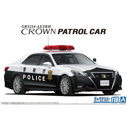 1/24 Toyota GRS214 Crown Patrol Car For Traffic Control '16