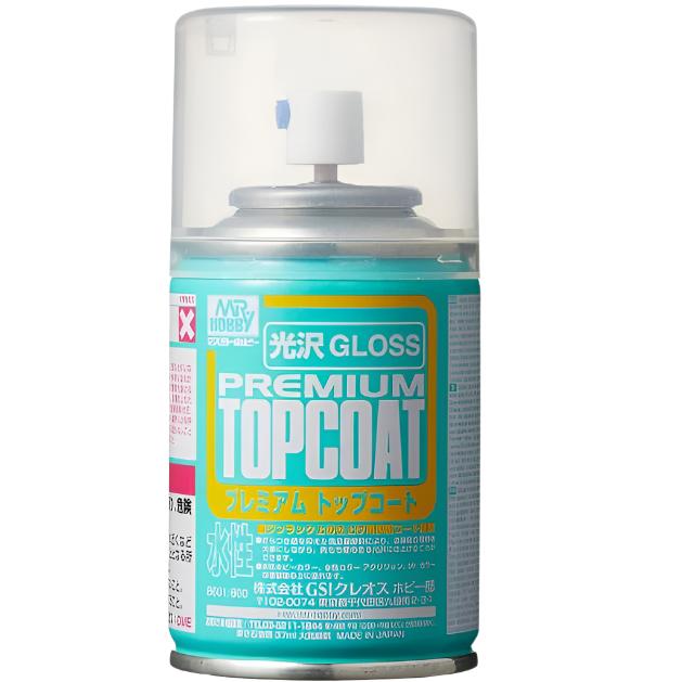 Mr Premium Topcoat Gloss Spray