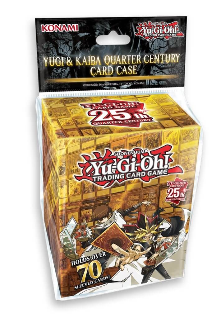  YU-GI-OH! ACCESSORIES Yugi & Kaiba Quarter Century Card Case