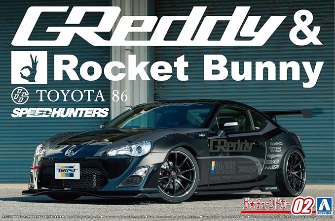 1/24 ZN6 TOYOTA 86 12 GREDDYandROCKET BUNNY VOLK RACING Ver. TOYOTA