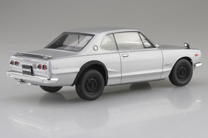 1/24 Snap KPGC10 Skyline HT 2000 GT-R 1970 Silver