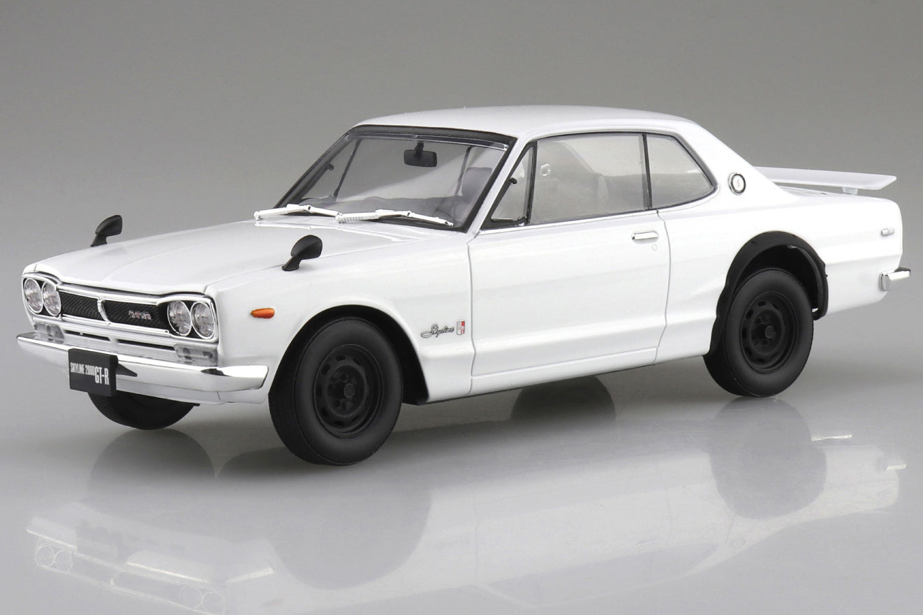 1/24 Snap KPGC10 Skyline HT 2000 GT-R 1971 White