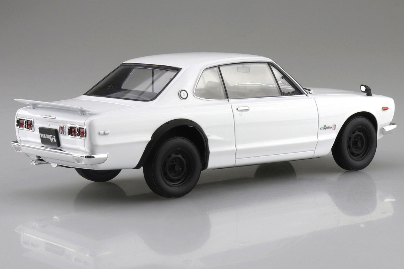 1/24 Snap KPGC10 Skyline HT 2000 GT-R 1971 White